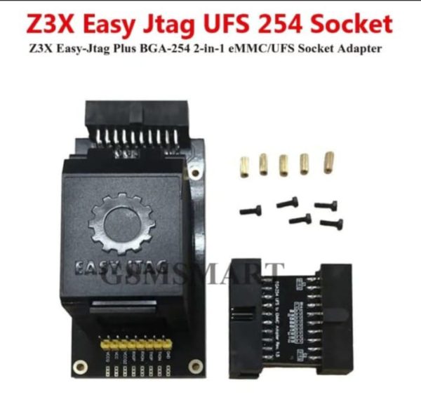 Z3X Easy-Jtag Plus BGA-254 2-in-1 eMMC/UFS Socket Adapter